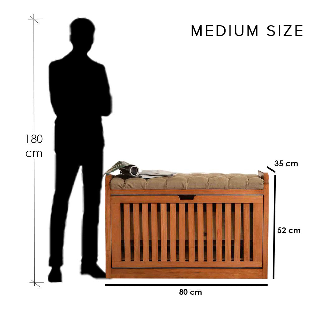 Secret Shoe Storage Bench - Wasilaah