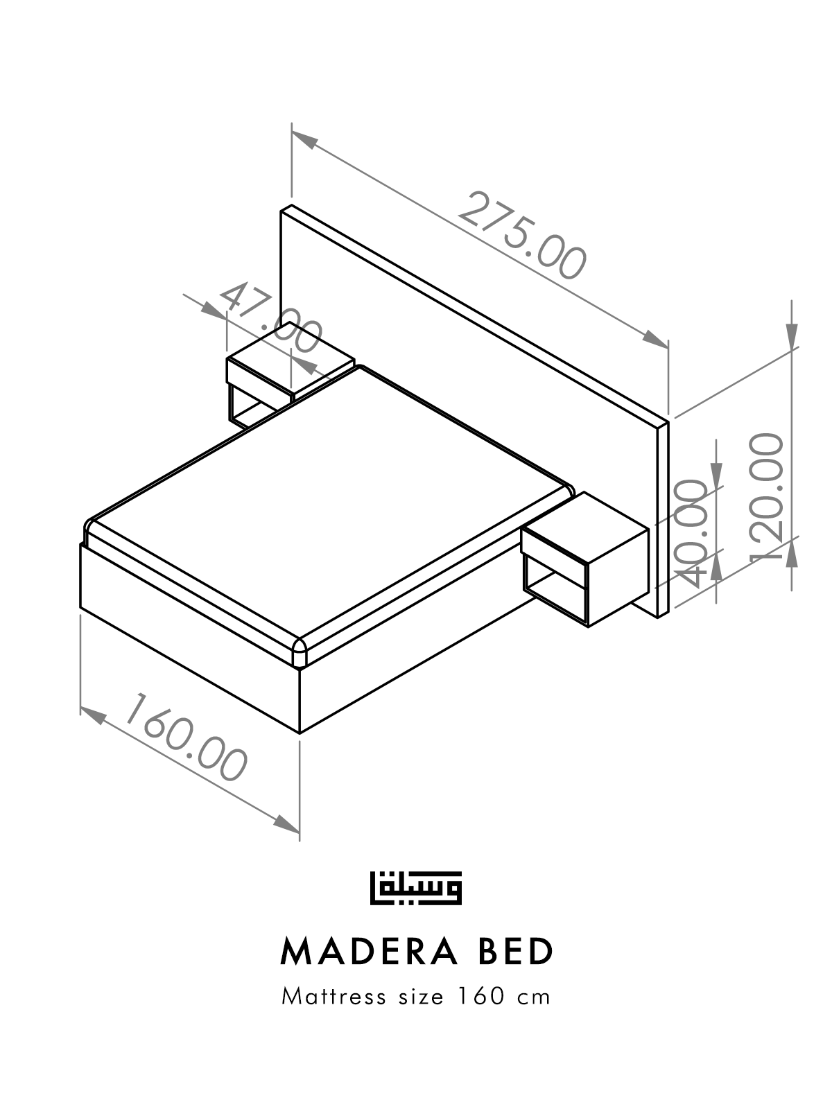 Madera Bed by HK - Wasilaah