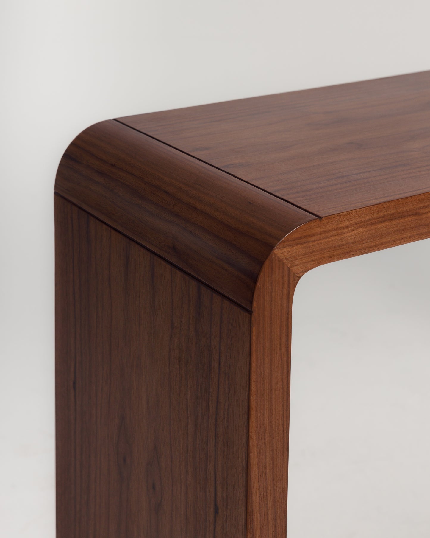 Walnut Console Entryway Table