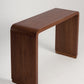 Walnut Console Entryway Table