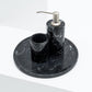 Black Marble Bathroom Set