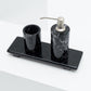 Black Marble Bathroom Set