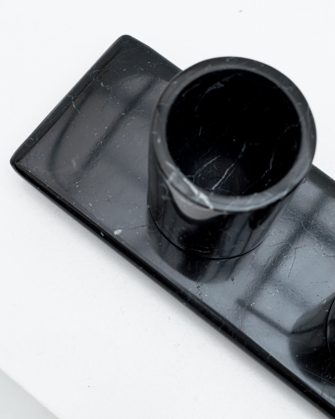 Black Marble Bathroom Set