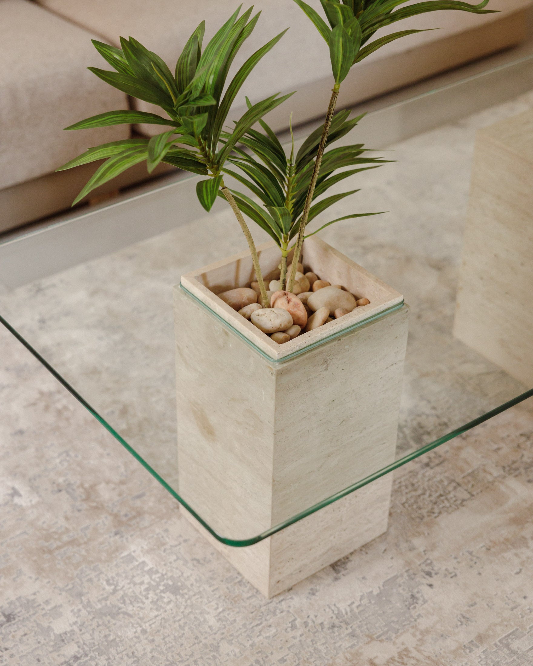 URTHY TRAVERTINE TABLE - Wasilaah