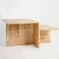 2-Piece Marble coffee table - Wasilaah