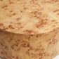 Burlwood Round Coffee Table