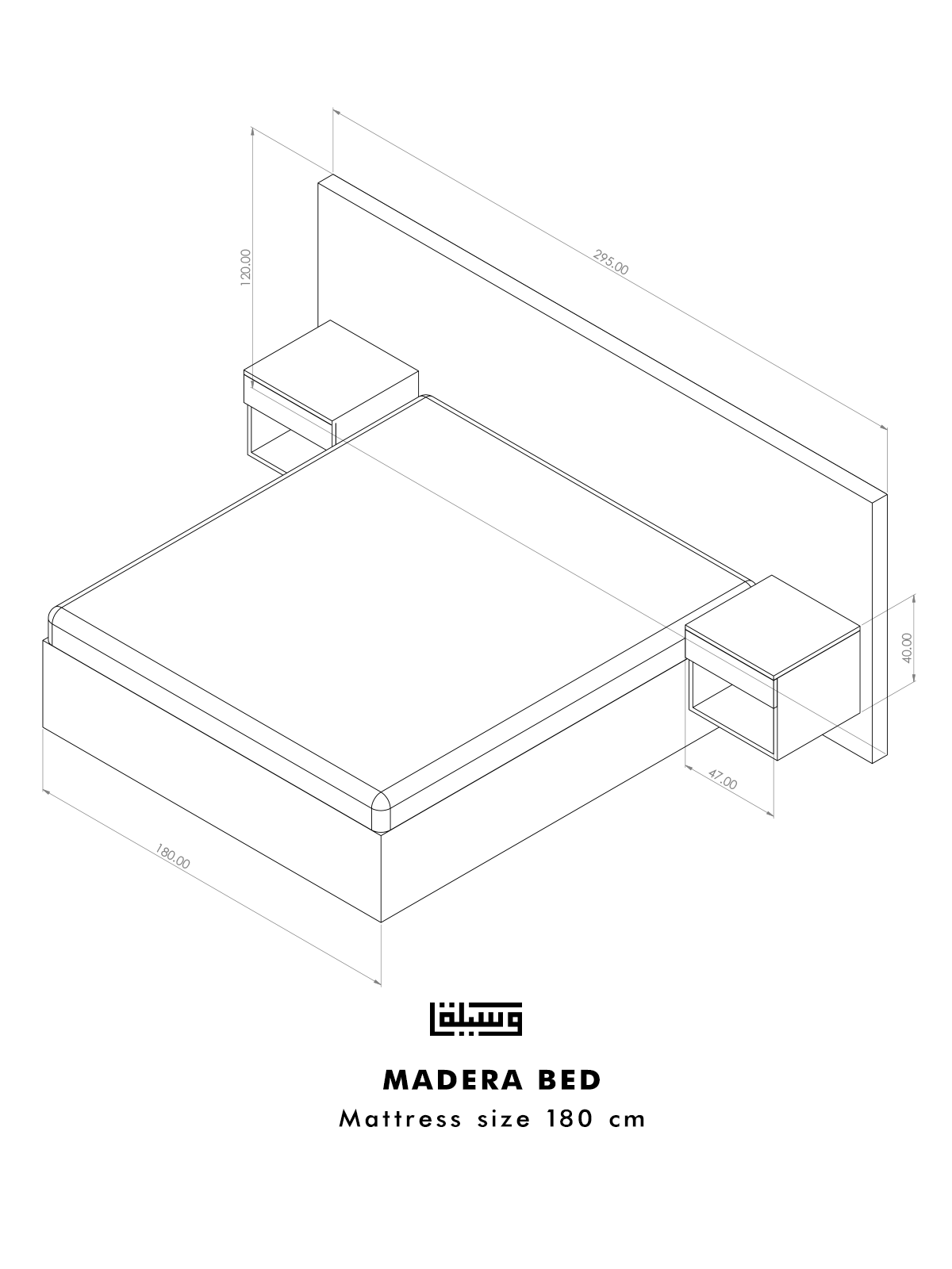 Madera Bed by HK - Wasilaah