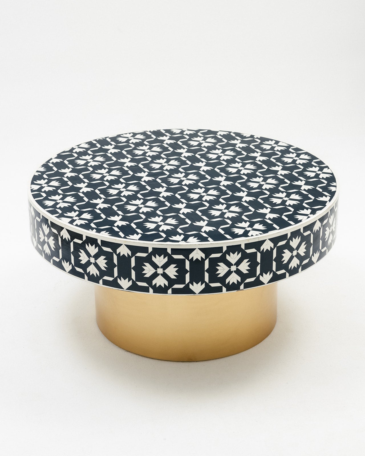 Black Inlay Coffee Table