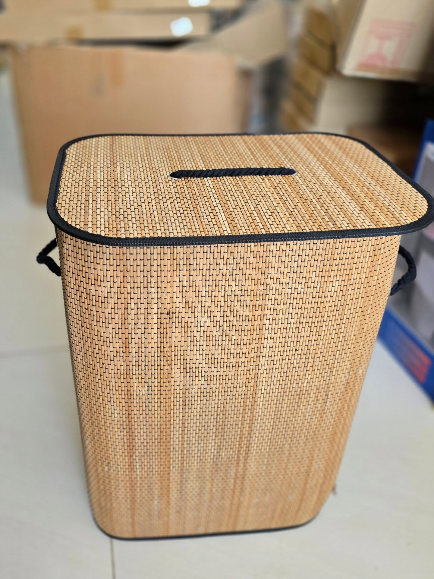 Bamboo Storage Laundry Baskets