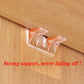Shelf Support - 4 PCS Self Adhesive Shelves Clips