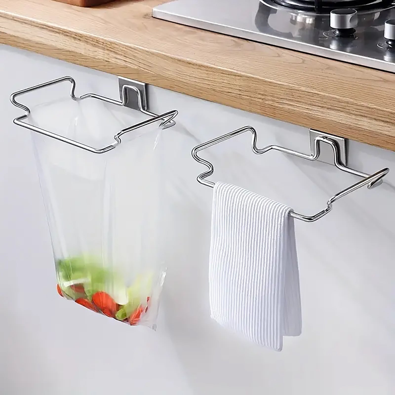 Stainless Hanging Trash Bag