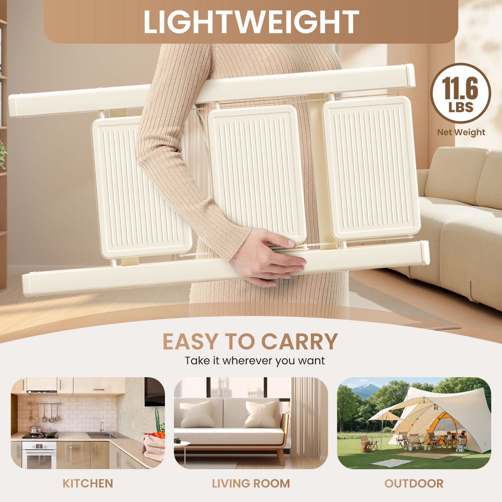 3 Step Folding Ladder