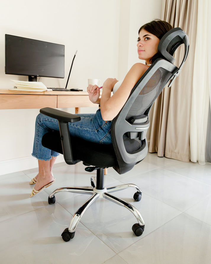 M5 Black Mesh Office Chair | Comfort for Long Workday – Wasilaah