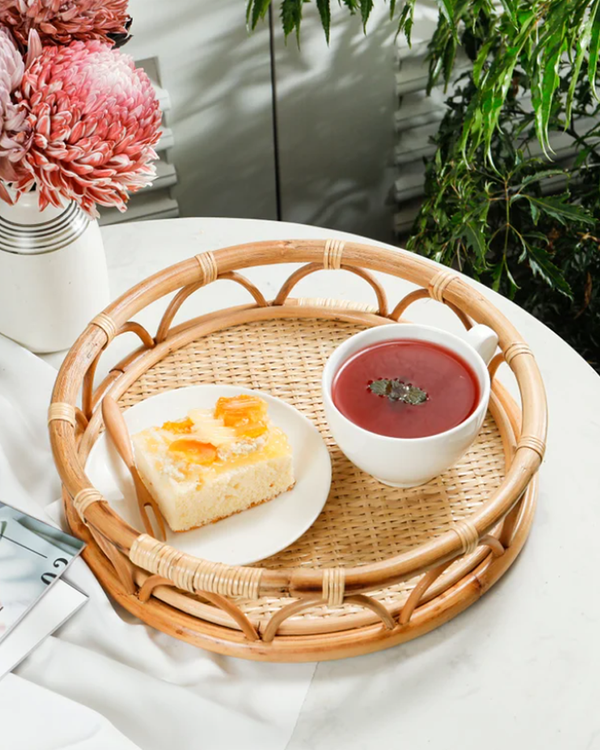 Rattan Serving Tray | Wasilaah