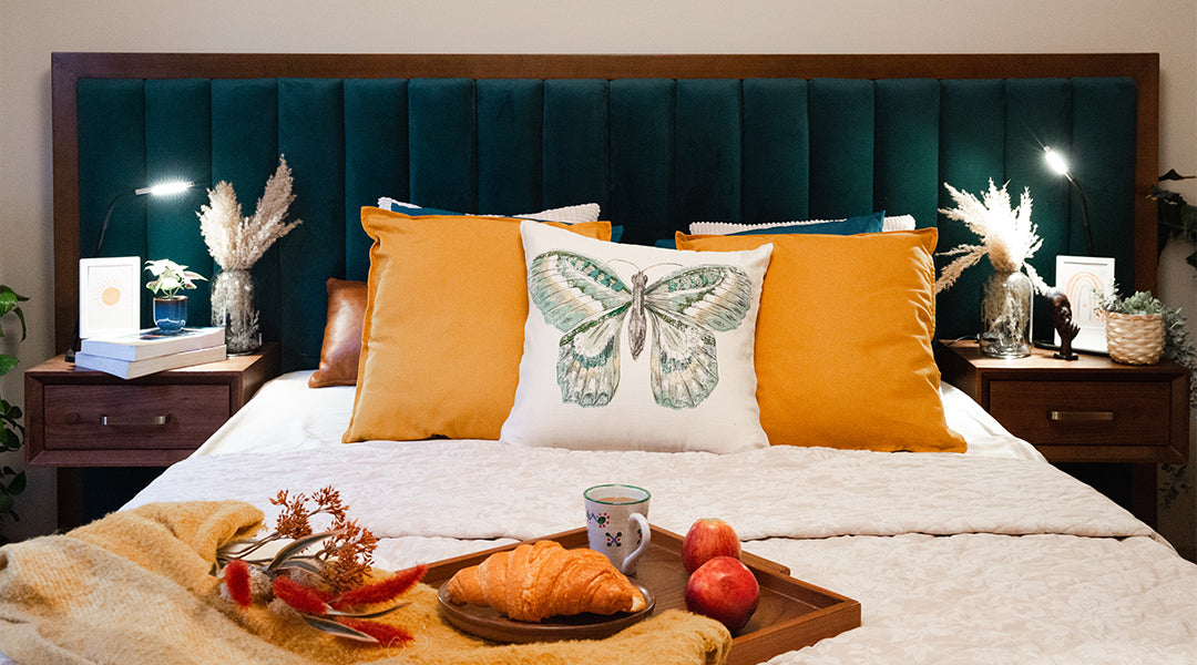 Emmet Tufted Bed - Wasilaah