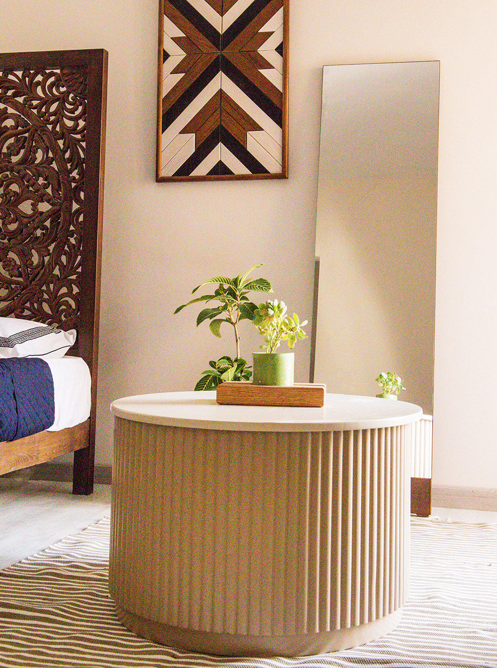 GRAND OFF WHITE PALAIS COFFEE TABLE - Wasilaah