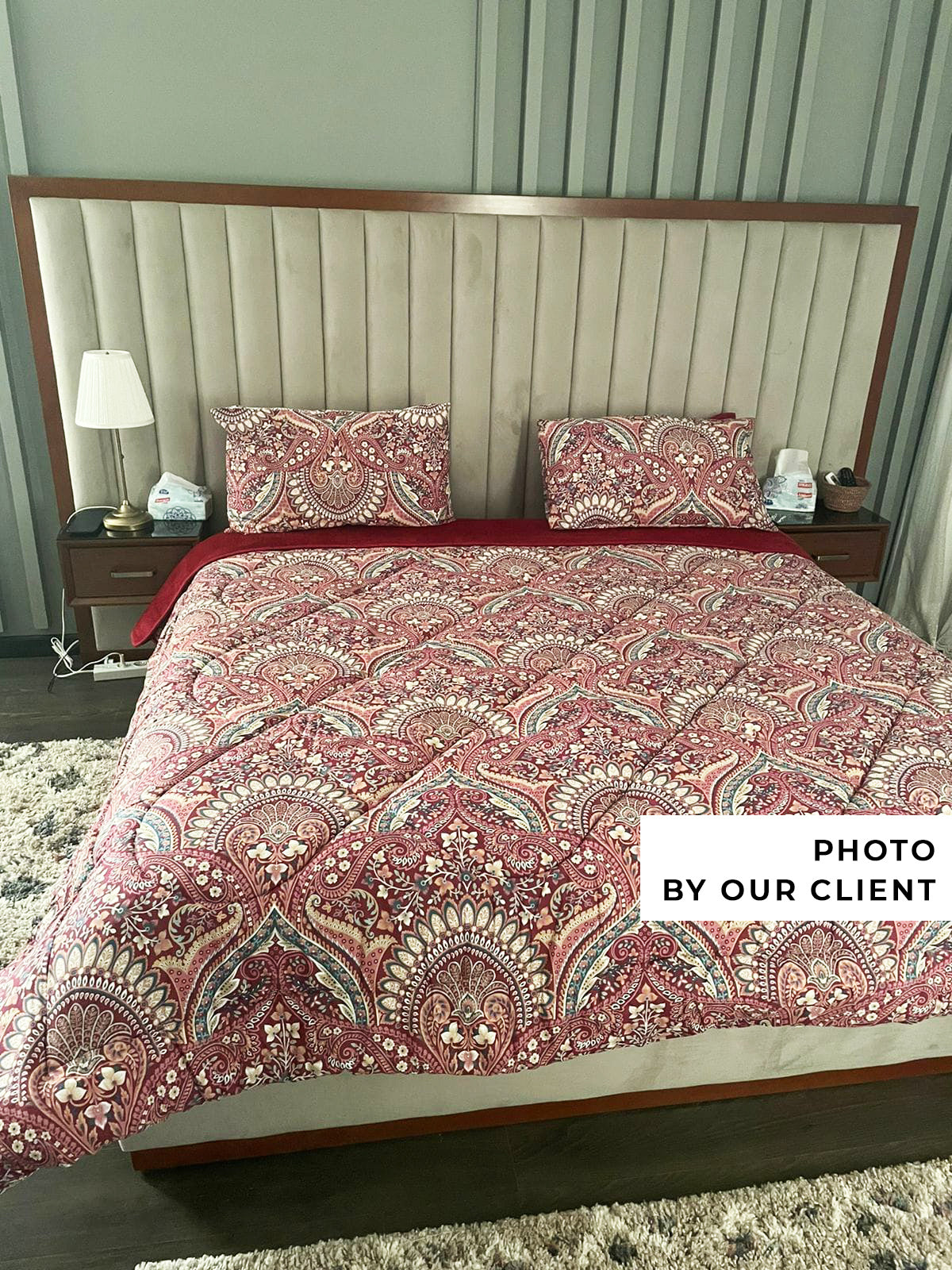 Emmet Tufted Bed - Wasilaah