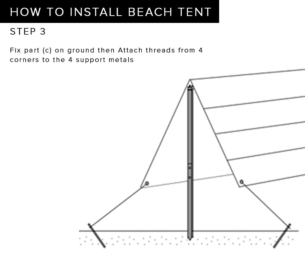 Cheery Beach Tent